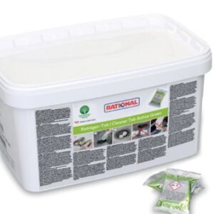 Очищающие таблетки RATIONAL Active Green, артикул 56.01.535, ведро 150 шт.